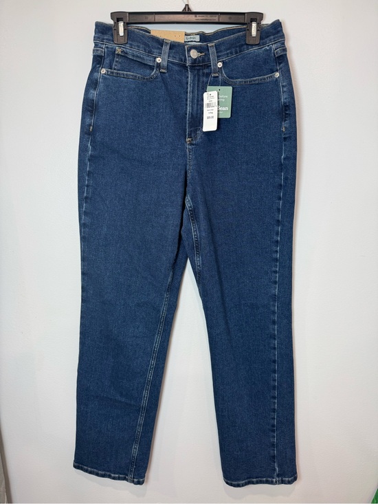 L.L. Bean Denim - L.L. Bean Women's 207 Vintage High-Rise Straight Leg Jeans Indigo 10Reg NWT